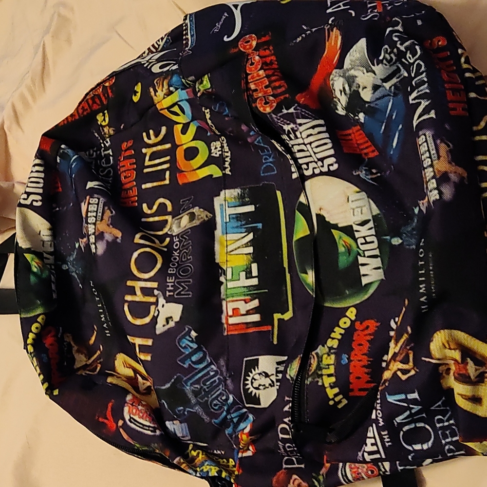 Musical theater book bag